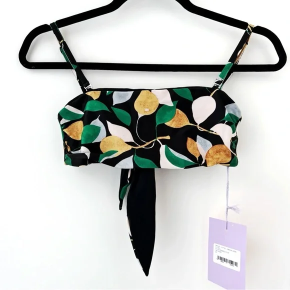 NWT La DoubleJ 3-Way Bandeau Top in Orchard XS - Picture 6 of 16